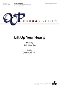 Lift Up Your Hearts SATB choral sheet music cover Thumbnail